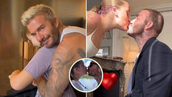 David Beckham spoke up to explain when he was criticized for frequently kissing his daughter's lips: "I kiss my daughter's lips because it resembles... See more