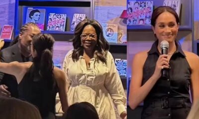 Meghan Markle was left frazzled by what Oprah Winfrey did when Meghan was giving a speech at an event... Read more