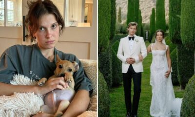 Breaking: Millie Bobby Brown, 20, files for divorce with new husband Jake Bonjiovi, 21, in less than 6 months after their Private wedding “I have big dreams and we were too young and in love and rushed things, which was because I was expecting…” See more