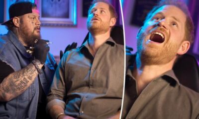 Prince Harry Reveals how he got an ‘ass’ tattoo instead of neck in hilarious video with Jelly Roll