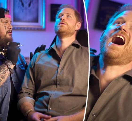 Prince Harry Reveals how he got an ‘ass’ tattoo instead of neck in hilarious video with Jelly Roll