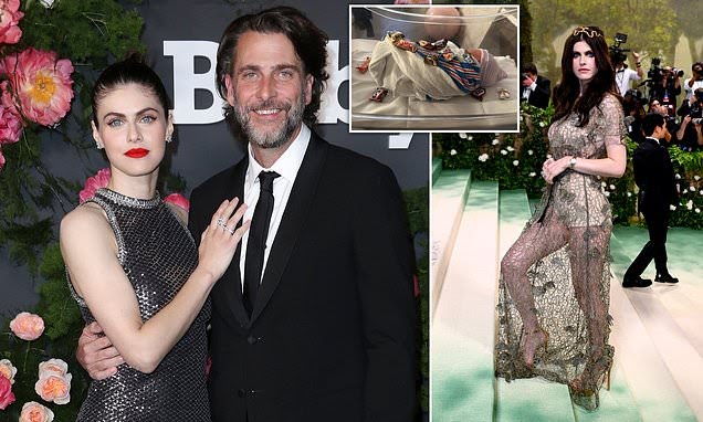 White Lotus star Alexandra Daddario announces birth of first baby with sweet Halloween post