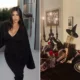 Kourtney Kardashian Shows Off Halloween Dining Room Decor Including Life-Sized Skeletons, Skull Heads and More!